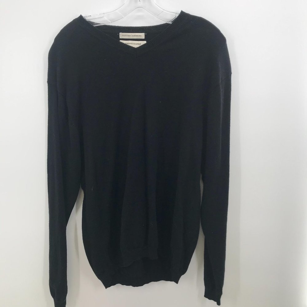 PRONTO UOMO COTTON CASHMERE SWEATER